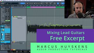 Mixing Lead Guitars in PreSonus Studio One  Free Excerpt [upl. by Elleved]