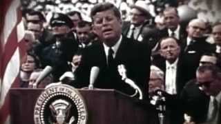 John F Kennedy quotWe Choose To Go To The Moonquot Speech [upl. by Aek337]