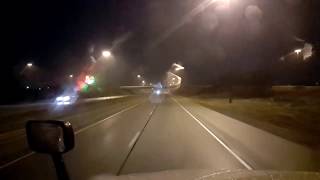 BigRigTravels LIVE  La Salle IL to Fremont IN I80 112518 [upl. by Anitel]