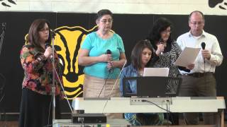 quotIve Heard of a Landquot  Family Bluegrass Band HD  Cub Run Community Gospel Singing [upl. by Nerraw]