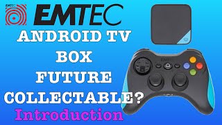 Emtec Gem Box F500 Retro Gaming Android TV BOX [upl. by Eimak]