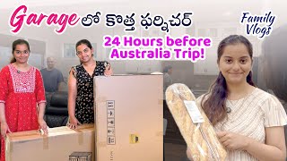 24 hours before trip Costco Shopping amp Garage Kosam Yita HomeTelugu Vlogs in USA Family VlogsAampC [upl. by Cuttler]