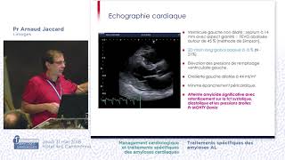 Les traitements de lamylose AL par Arnaud Jaccard Master Amyloses Cardiaques [upl. by Esylle]