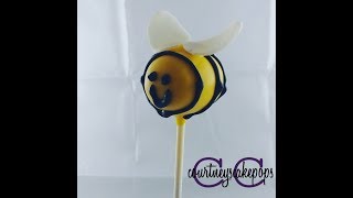 Bumble Bee Cakepops  Courtneys Cakepops [upl. by Berman]