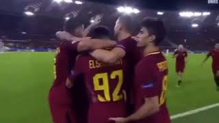 Diego perotti puts his hand on el shaarawy bum in celebration [upl. by Yrian]