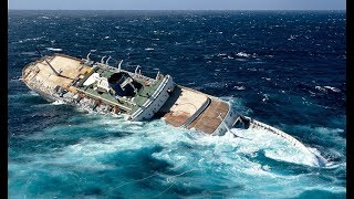 Top 5 Sinking Ship Scary Footage [upl. by Gaut]