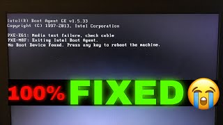 intel r boot agent cl v8110  intel r boot agent cl v8110 कैसे करें  how to fix intel r [upl. by Foskett]