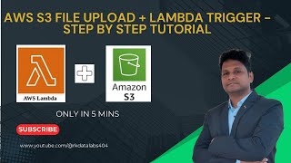 AWS S3  Lambda Trigger Tutorial  handson Demo  Day11 aws cloudcomputing [upl. by Asilrac]