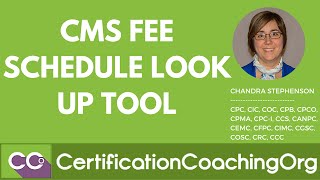 CMS Fee Schedule Lookup Tool — StepbyStep Instructions [upl. by Olenka]