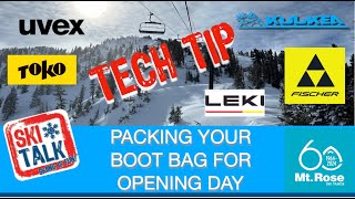 Packing your Kulkea Thermal Trekker Boot Bag with SkiTalkcom [upl. by Nicholl380]