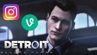 Detroit Become Human  VineInstagram Edits [upl. by Salokin]