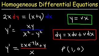 First Order Linear Differential Equations [upl. by Melita]