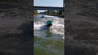 SeaCraft Working Through Waves in the Point Pleasant Canal 💪  Jersey Boats [upl. by Paucker]