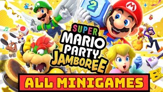 Super Mario Party Jamboree – All Minigames [upl. by Yelak951]