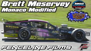 Brett Meservey Monaco Tri Track Modified Haunted Hundred Seekonk Speedway 2024 [upl. by Oijimer]