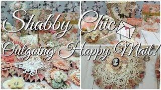 Shabby Chic Embellishments Mini Album Rosettes Altered Egg Carton Gift Bags [upl. by Mccomb]