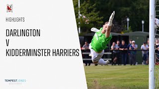 Highlights Darlington 12 Kidderminster Harriers  National League North [upl. by Uchida]