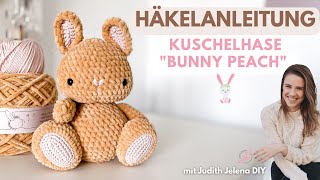 Hase häkeln  Anleitung Kuscheltier  Stofftier für Ostern Amigurumi [upl. by Eiramadnil]