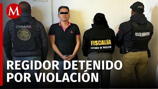 Detienen en Durango a Óscar Alejandro N regidor de Metepec investigado por violación [upl. by Lazaruk5]