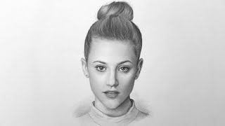 A Portrait Drawing Timelapse  Pencil Drawing [upl. by Auos190]