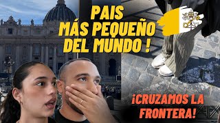 ASÍ ES EL PAÍS MÁS PEQUEÑO DEL MUNDO  CONOCIMOS EL VATICANO 🇻🇦EUROTRIP CAP 8 [upl. by Anneirda]