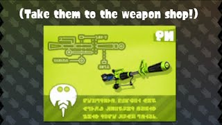 Splatoon  Inkling Girl Amiibo Challenges  Getting The Weapon Blueprints [upl. by Ennaitsirk]