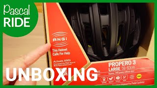 Specialized Propero 3 Helmet Black L  ANGi  Mips  UNBOXING [upl. by Norrabal49]