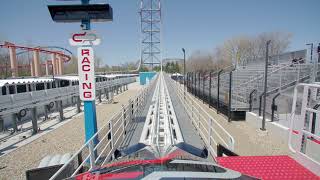 Top Thrill 2 Front Row POV [upl. by Nomyad459]