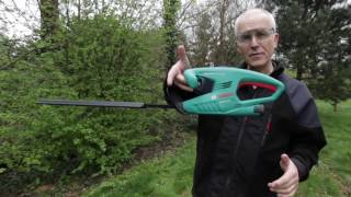 Bosch AHS 45 15 Li Cordless Hedge Cutter  FIRST LOOK [upl. by Mayman913]