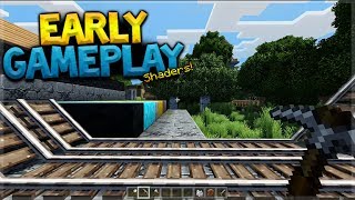 SUPER DUPER GRAPHICS PACK GAMEPLAY PREVIEW  Early Preview Xbox One Shaders Pack [upl. by Colson]