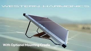 Introducing the Western Harmonics 100 Watt Solar Panel [upl. by Hiasi]