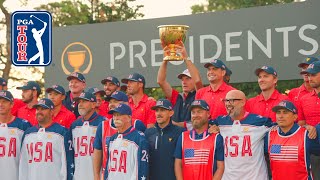 US Team wins 2024 Presidents Cup  The CUT [upl. by Meara107]