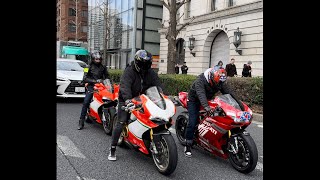 DUCATI 1199 Superleggera Panigale R 1098R All with full exhaust soundAkrapovic amp Termignoni [upl. by Kee558]