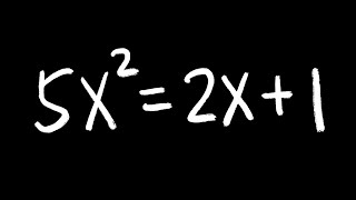 4 methods of solving quadratic equations by factoring taking sqrt CTS and quadratic formula [upl. by Nale]