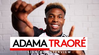 TRAORÉ TIME  quotHungry To Get Goingquot  Signing Interview [upl. by Diandre]