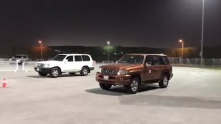 NISSAN PATROL VTC TURBO VS TOYOTA LAND CURSER GXR 🔥🔥🚀🚀🚀😳 subscribe like car alivtc99694x4 [upl. by Lennard782]