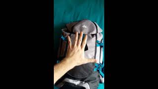 Review Mochila Forclaz 50 L da Quechua [upl. by Eedia]