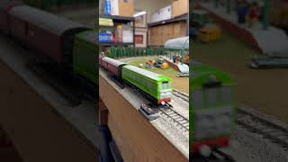 Bachmann Daisy with Mail Train  HO Scale Thomas amp Friends bachmanntrains [upl. by Wemolohtrab]