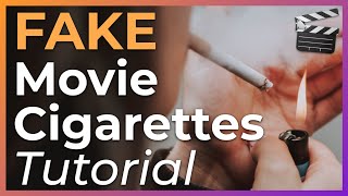 How to Make FAKE Movie Cigarettes [upl. by Gilus]