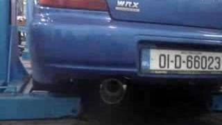 Afterburner Vortex Exhaust on a MY01 subaru impreza wrx [upl. by Dorison286]