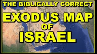 Palestine  And The Confirmed Exodus Route of Ancient Israel [upl. by Raseda852]