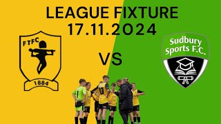 Fakenham Town U14 EJA vs Sudbury Sports U14 EJA [upl. by Neenaej850]