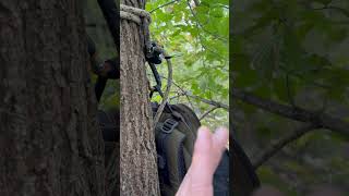 Treestand Back Bracket Adjustability archery bowhunting longbow hunting deer novix [upl. by Tiram]