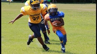 2014 Devin Graham  CLAY Bears 12u Football Highlights [upl. by Ddej537]