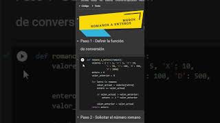 ¿Cómo convertir números romanos a enteros en Python de manera rápida y sencilla 🏛️🔢🐍 [upl. by Kumar]