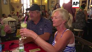 Cubas Floridita bar made famous by Ernest Hemingway still attracting clients [upl. by Winny804]