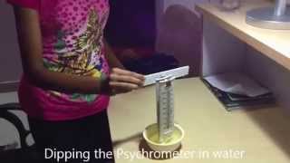 Sling Psychrometer [upl. by Stochmal]