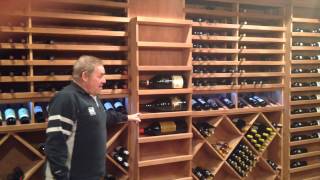 Custom Wine Cellar Design and Construction in Rumson NJ from Washington Valley Cellars [upl. by Kaasi336]