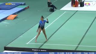 Sophia Weisberg 🇧🇷 FX EF 12600 2024 Junior Jesolo Trophy [upl. by Brocky]