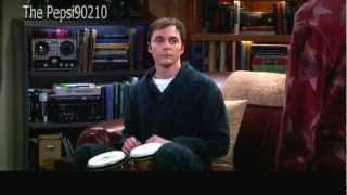 The Big Bang Theory  Sheldon play bongos [upl. by Rede]